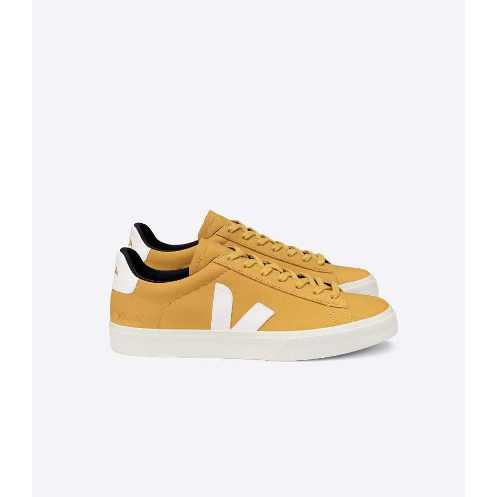 Veja CAMPO NUBUCK Low Tops Sneakers Dames Oranje | BE 598DFM